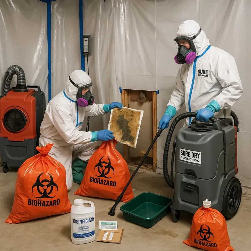 Contaminated Water Handling Protocols process in Millbury, MA