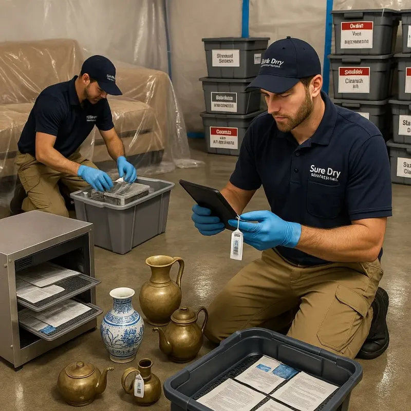 Content Protection and Restoration process in Millbury, MA