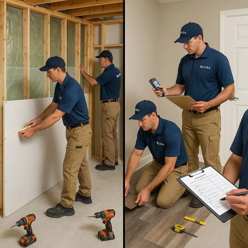 Repairs and Reconstruction process in Millbury, MA